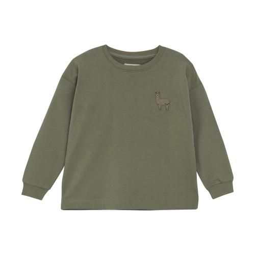 HUTTEliHUT | Sweatshirt LS - Deep Lichen Green