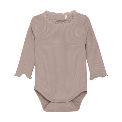 HUTTEliHUT - BODY LS RIB FAWN