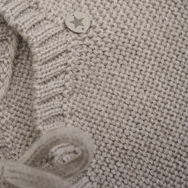 Lue Wool Alpaca PomPom - Camel Melange - Image 3