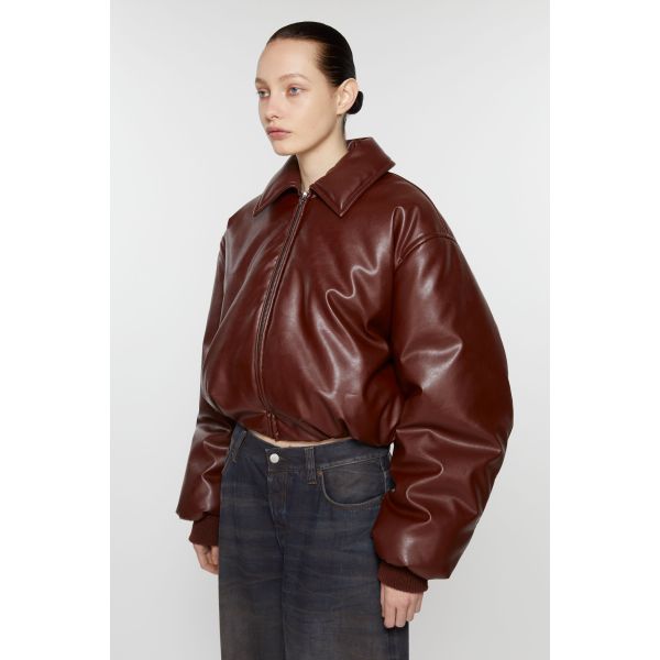 COATED BOMBER JACKET