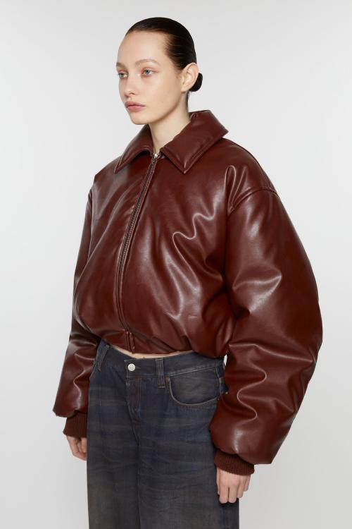 COATED BOMBER JACKET