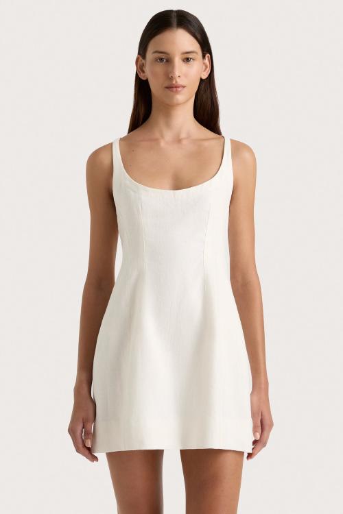 Sanne Mini Dress - White 