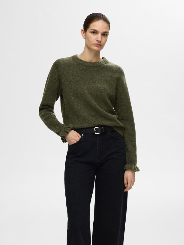 SELECTED FEMME Lulu Frill Knit - Image 2