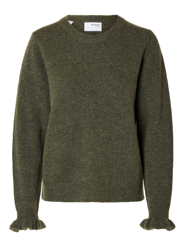 SELECTED FEMME Lulu Frill Knit - Image 1