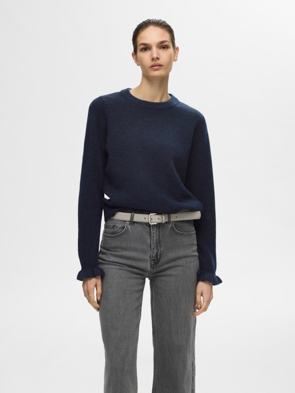 SELECTED FEMME Lulu Frill Knit - Image 2