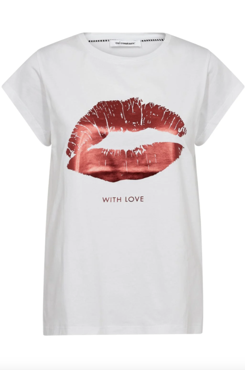 The Kiss CC Tee  |  The Kiss CC Tee fra Co´Couture