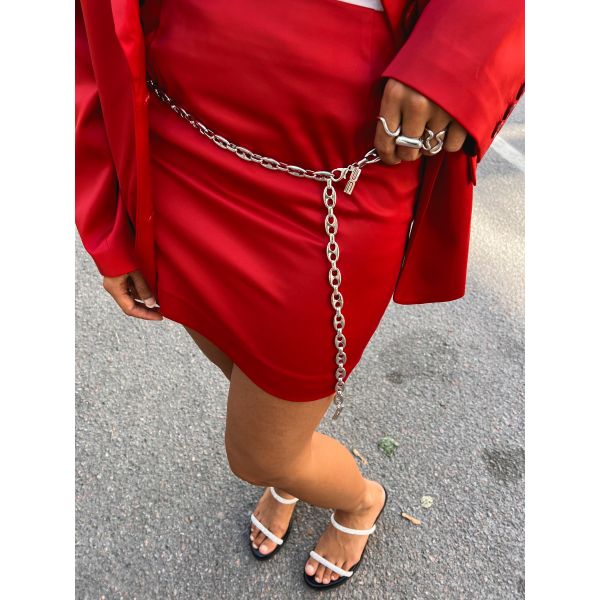 Chainelly Chain Belt - Silver 