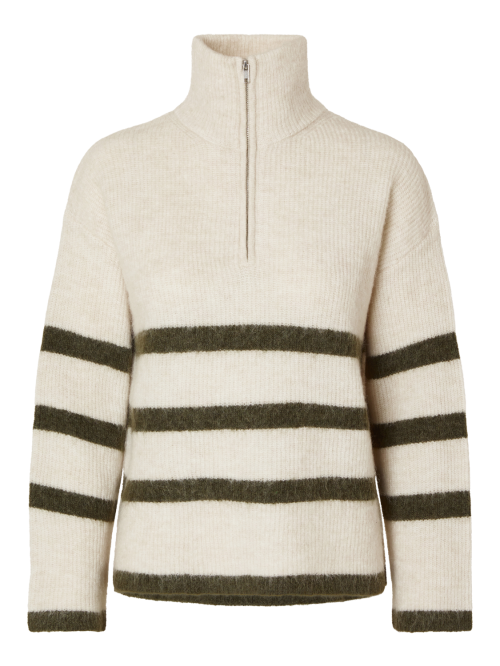 Maline Half Zip Knit