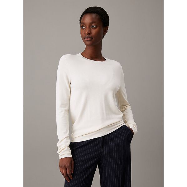 Comfort Knit Crew Neck Sweater - Eget