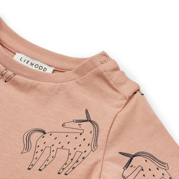 Apia T-shirt - Unicorn/Pale Tuscany - Image 2