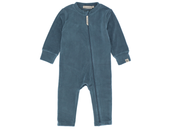 Jona Fleece Heldress, Denimblå - Gullkorn