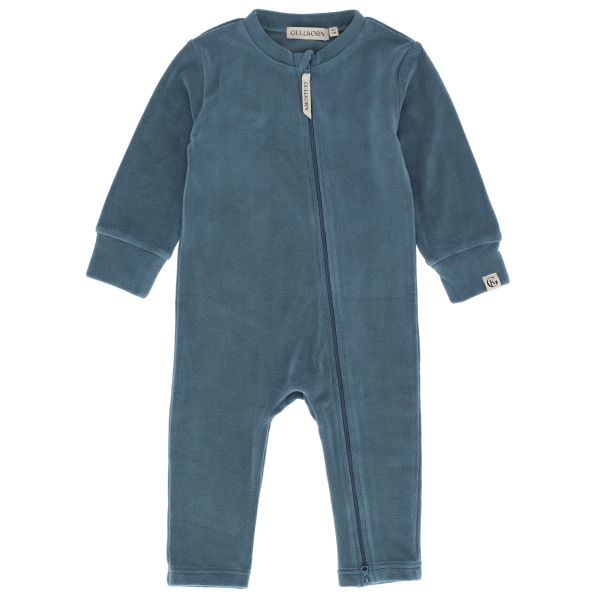 Jona Fleece Heldress, Denimblå - Gullkorn