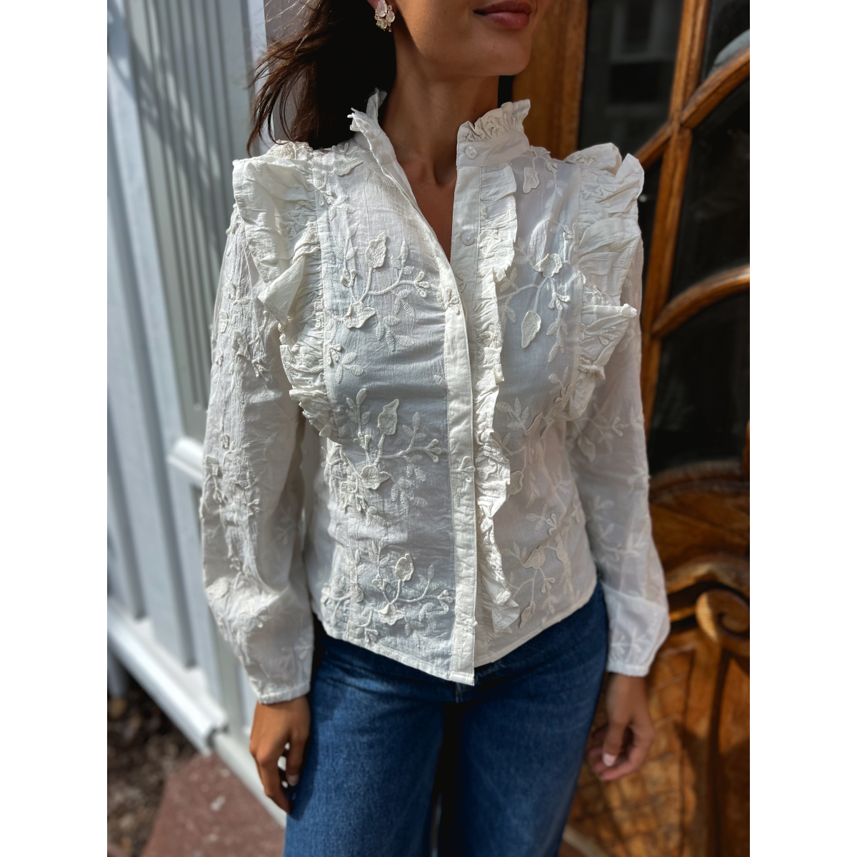 N-Maysyn Blouse White