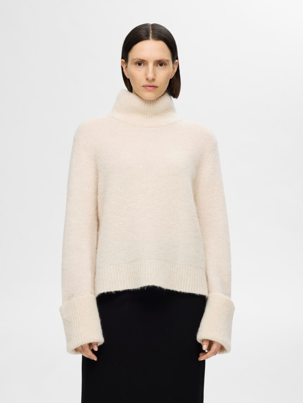 SELECTED FEMME Sia Ras High Neck - Image 3