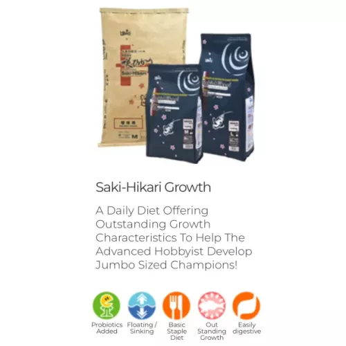 Saki Hikari Growth / M / 500 Gram