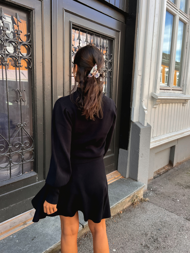 Fonny Knit Skirt - Black  - Image 5