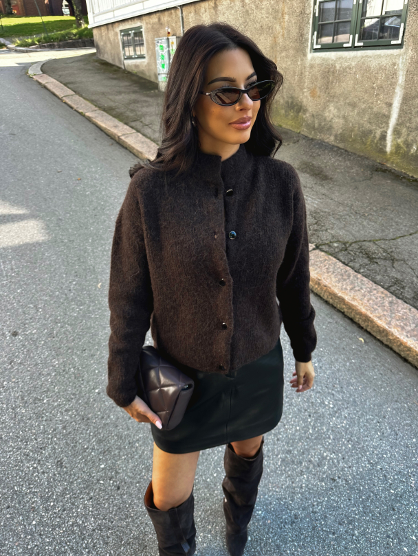 Alpha short cardigan - Molé - Image 5