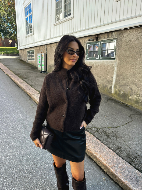Alpha short cardigan - Molé - Image 6