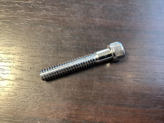 1/4-20 X 1 1/2 INCH ALLEN BOLT 