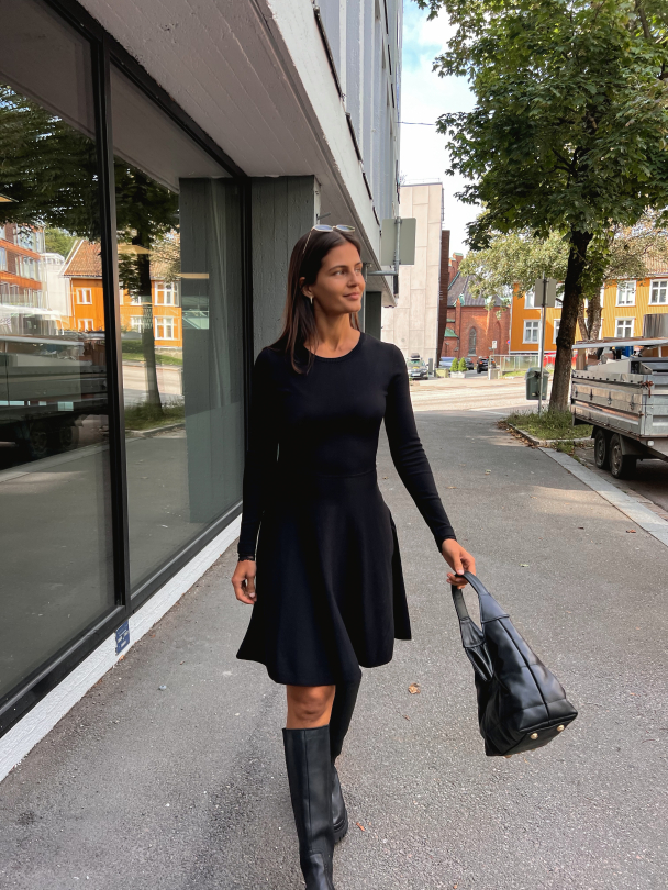 Becco Knit Dress - Black  - Image 5