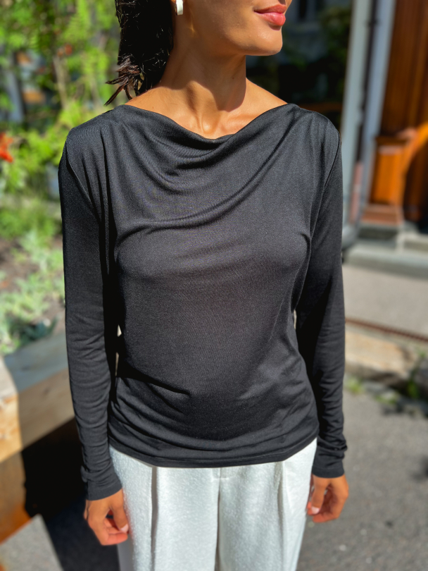 Elianna Top - Black  - Image 1