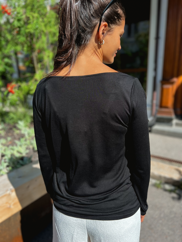 Elianna Top - Black  - Image 3