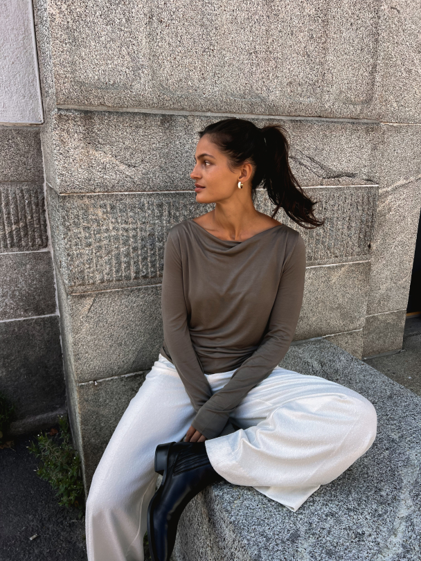 Elianna Top - Truffle  - Image 5