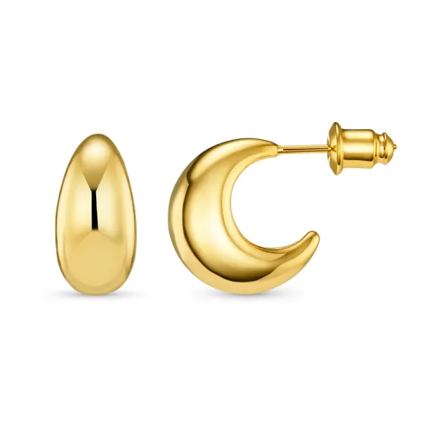 Tapered Domed Hoop - Image 1