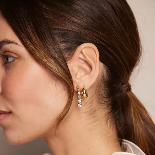 Tapered Domed Hoop - Image 3