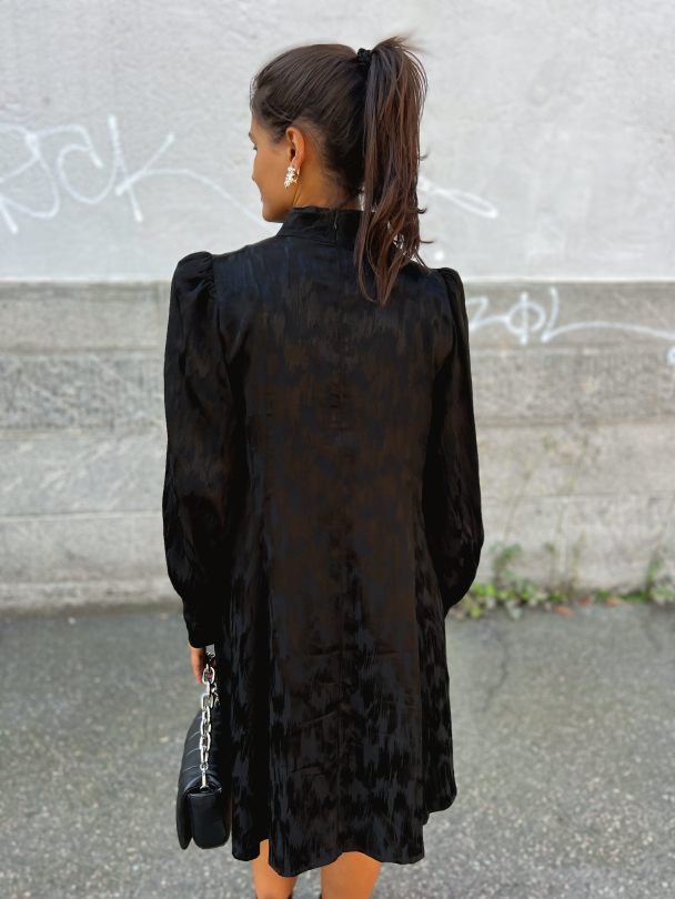Dalila Short Dress - Black - Image 4