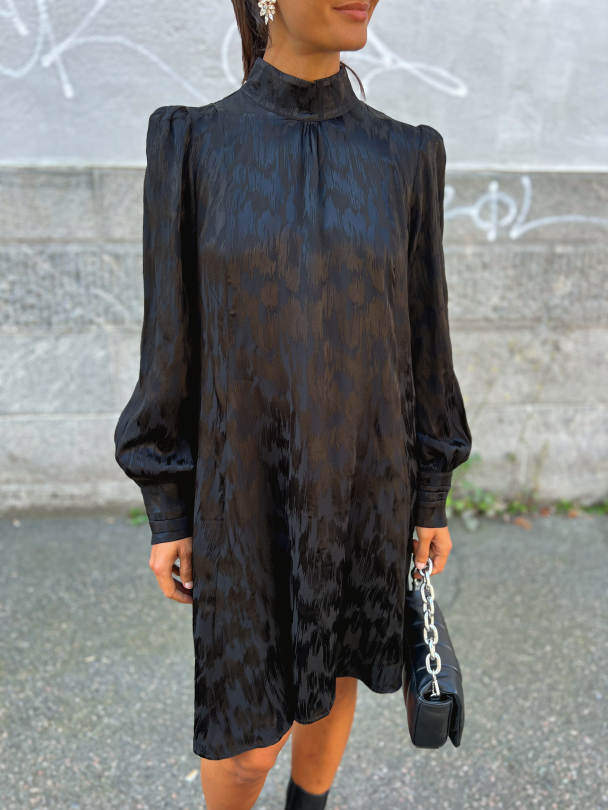 Dalila Short Dress - Black - Image 1