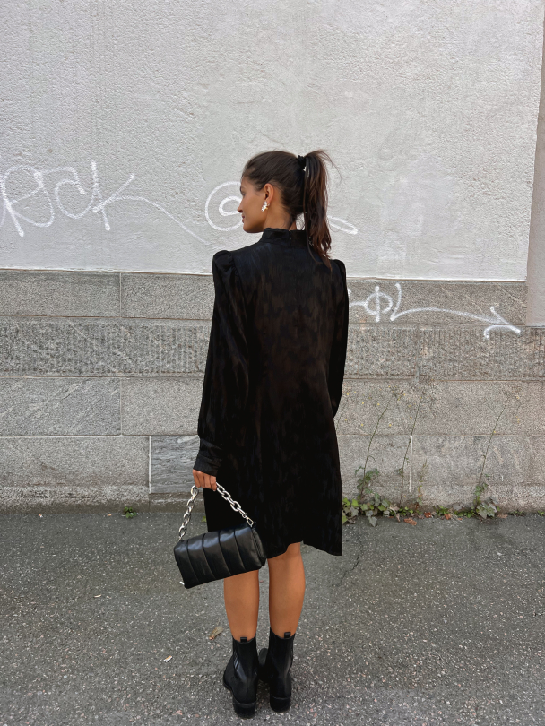 Dalila Short Dress - Black - Image 5