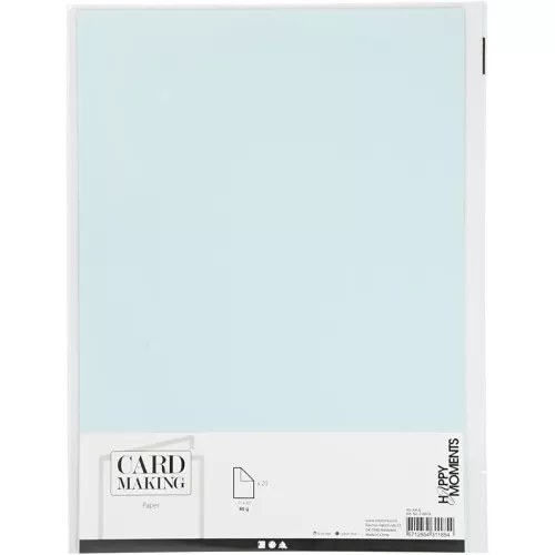 Papir A4 LYSBLÅ 80g 20stk 