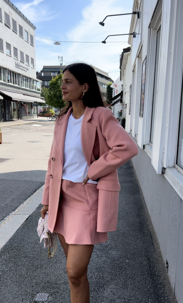 Tailored Blazer - Dusty Pink  - Image 2