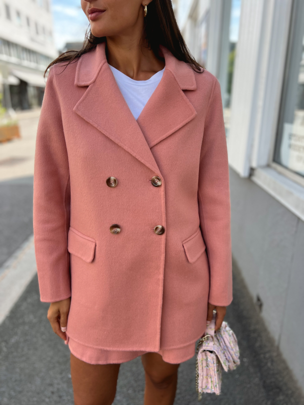 Tailored Blazer - Dusty Pink  - Image 4