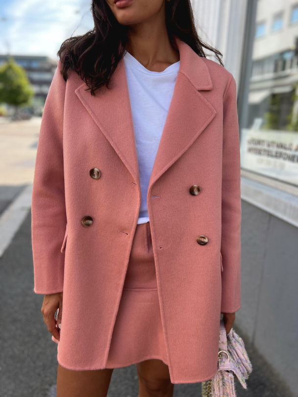 Tailored Blazer - Dusty Pink  - Image 1