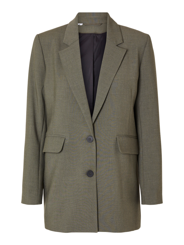 Rita Relaxed Blazer - Kalamata - Image 2