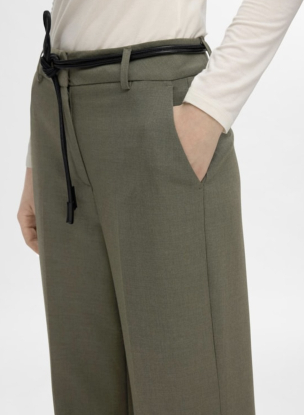 Rita Wide Pant - Kalamata/Melange  - Image 2