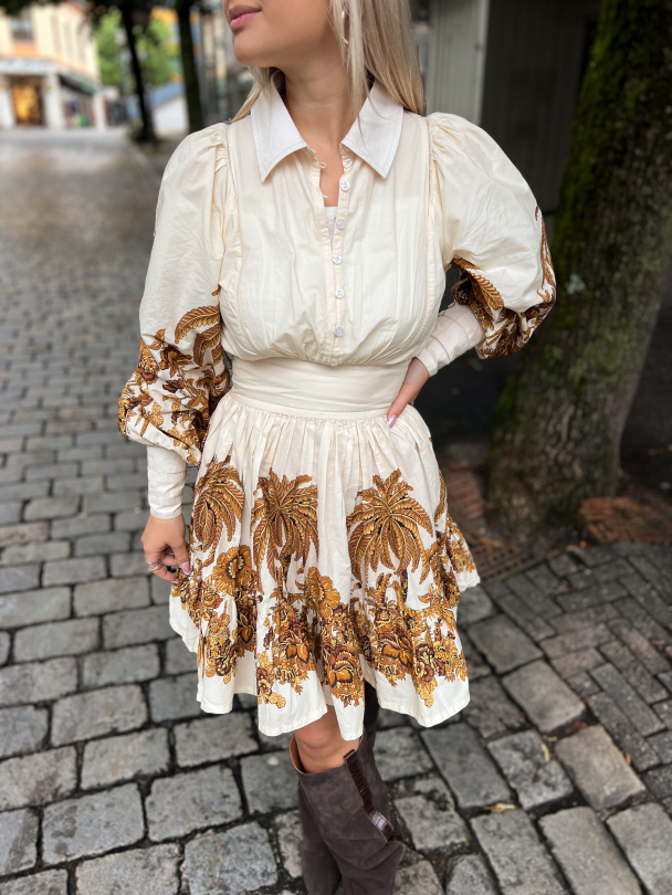 Poplin Mini Dress - Palm Springs - Image 1