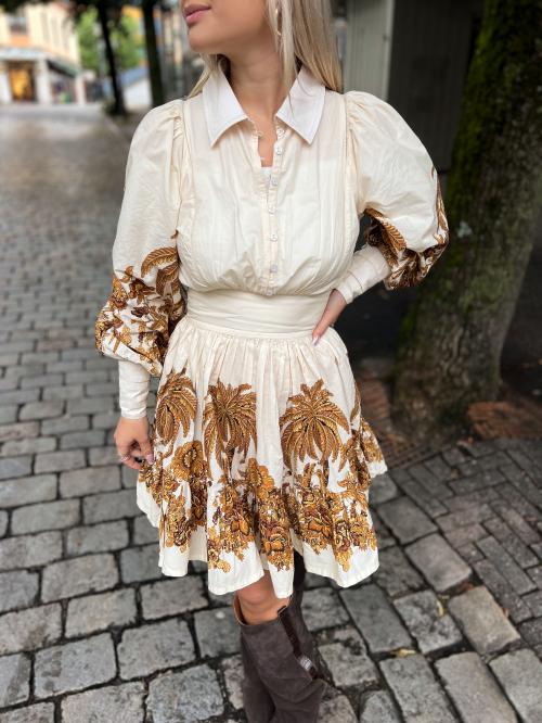 Poplin Mini Dress - Palm Springs
