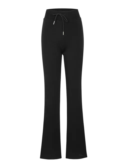 WOOLLAND Sirdal Velour Black Pants