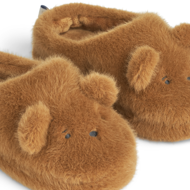 Aviaja Bear Slippers - Golden Caramel - Image 7