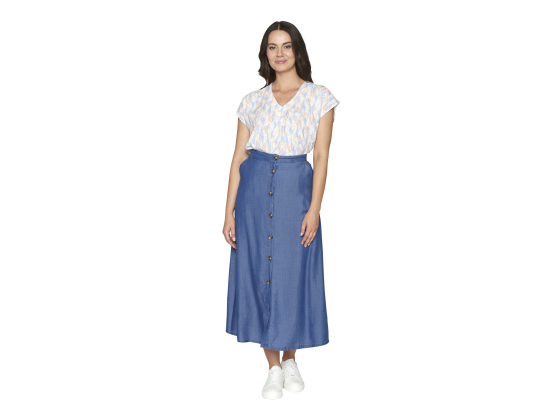 Skirt Blue lyocell BTX