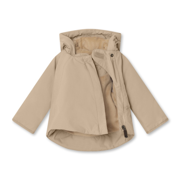 MATYAKA Vinterjakke Fleece - Savannah Tan - Image 3