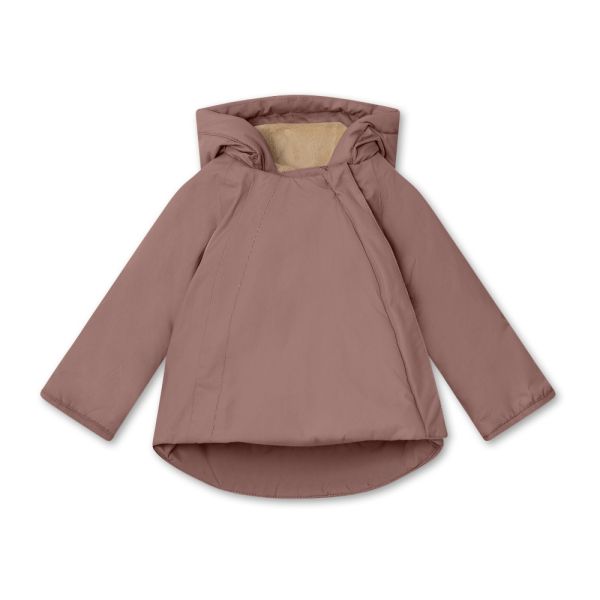 MINI A TURE - MATYAKA VINTERJAKKE FLEECE LIGHT PLUM 