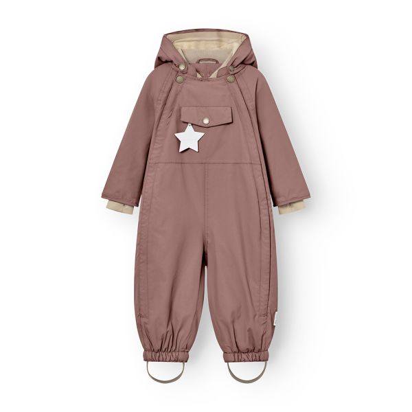 MINI A TURE | MATWISTI Vinterdress Fleece - Light Plum