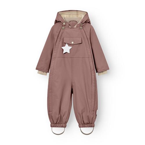 MINI A TURE | MATWISTI Vinterdress Fleece - Light Plum