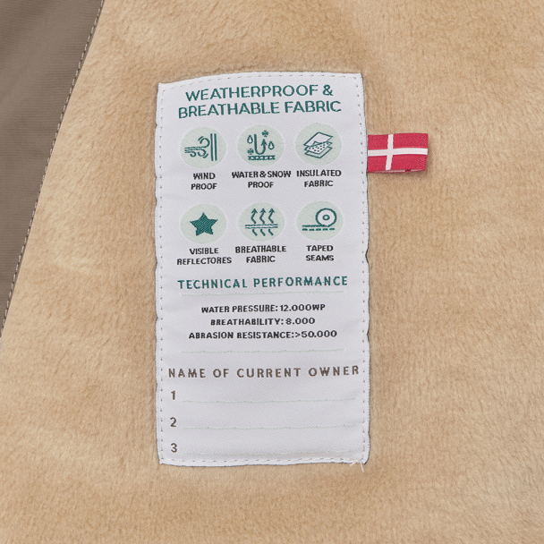 MINI A TURE | MATWANG Vinterjakke Fleece - Morel Grey - Image 7