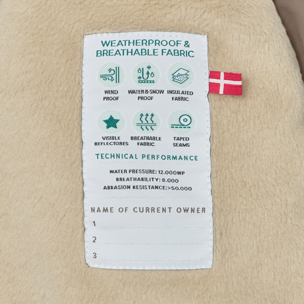 MINI A TURE | MATWISTI Vinterdress Fleece - Morel Grey - Image 6