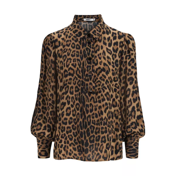 Leopard Venus Blouse  |  Leopard Venus Blouse fra Katrin Uri